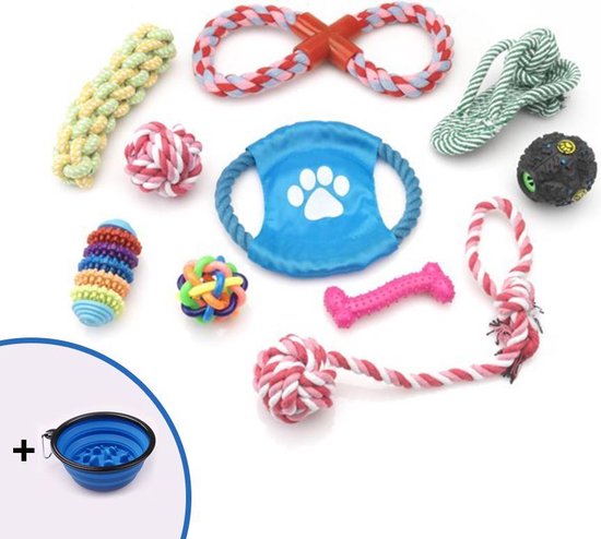 Storen Transplanteren pijn Honden speelgoed - 10 stuks - Puppy speelgoed - Puppy speeltjes - Speeltjes  hond -... | bol.com