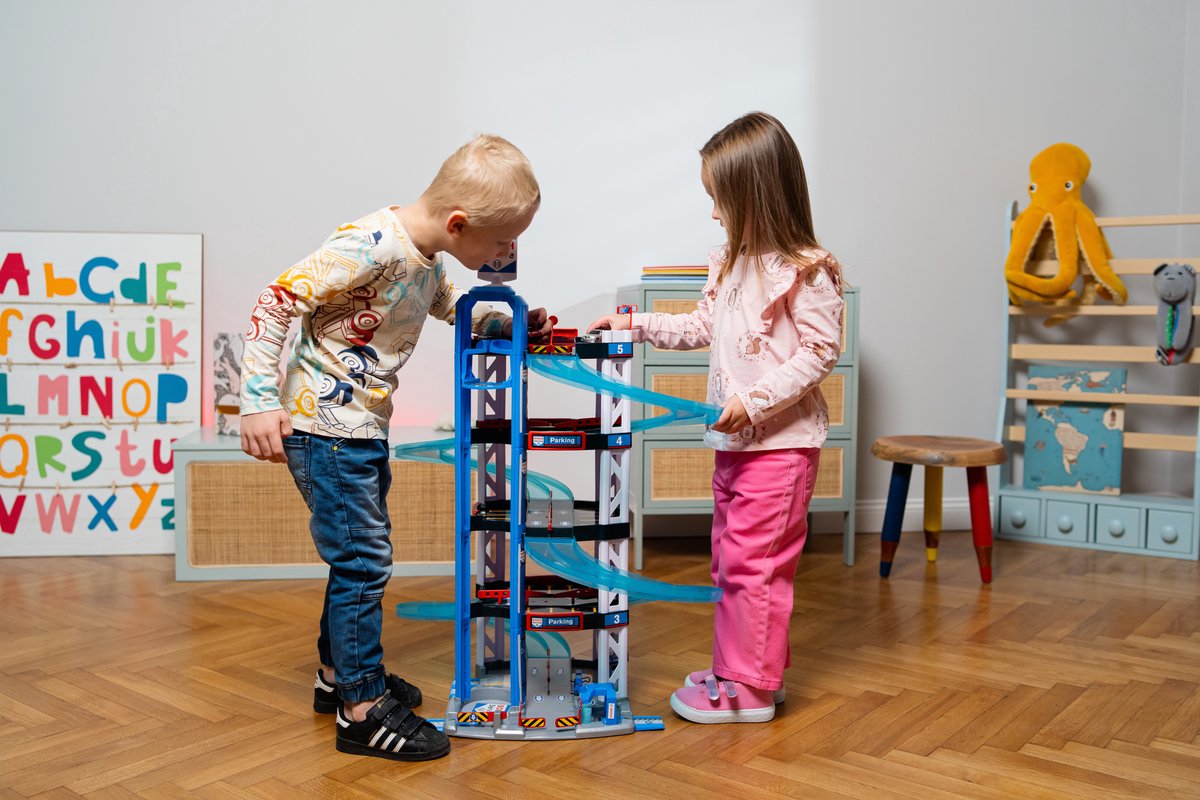 Klein Toys - Bosch mini speelgoed parkeergarage - autogarage - speelgoedgarage - vijf verdiepingen — afbeelding 15