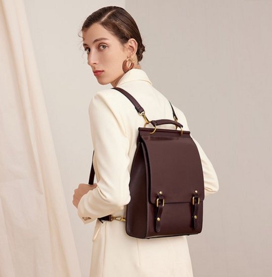 Cnoles femmes sac à dos en cuir Séparation haute qualité sac à