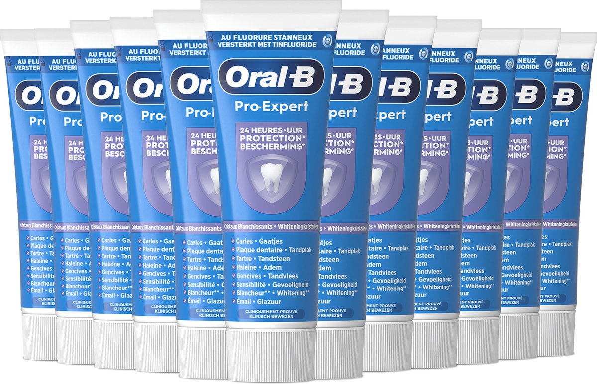 Goedkoopste 12x Oral-B Tandpasta Pro-Expert Zachte Whitening 75 ml