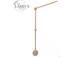 Larry's - Muziekmobiel Houder Hout - Baby Mobiel Houder Hout - Boxmobiel Houder Hout