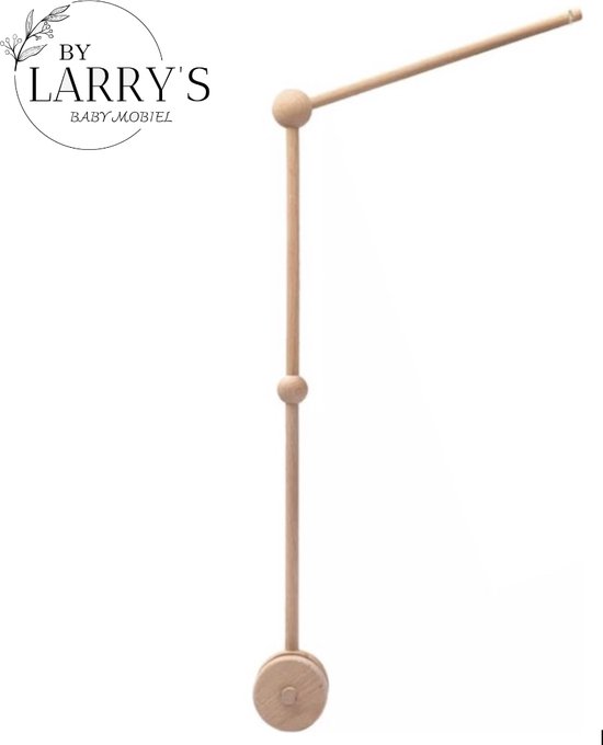 Muziekmobiel Houder Hout - Baby Mobiel Houder Hout - Boxmobiel Houder Hout - Larry's