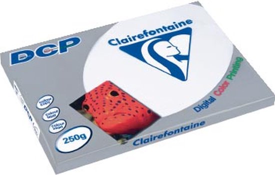 Clairefontaine DCP presentatiepapier A3, 250 g, pak van 125 vel 5 stuks