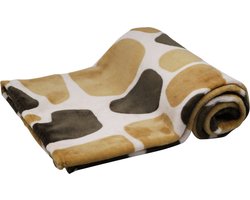 Bubimex - Hondendeken - Zachte polar fleece - 75 x 50 cm - bruin