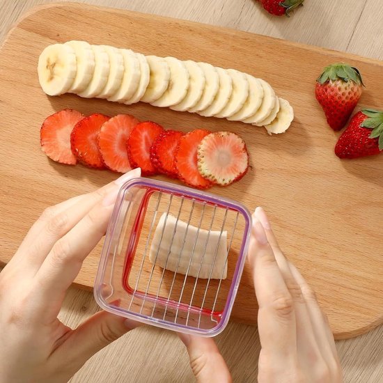 Watermeloensnijder, meloensnijder, roestvrij staal, watermeloenmes, roestvrij staal, meloensnijder voor fruitsalade, watermeloen, cantaloupe, papaja drakenfruit