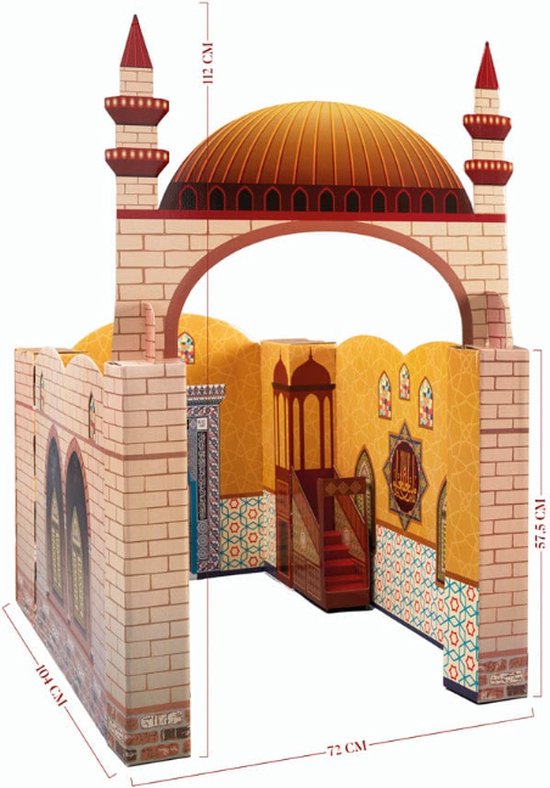 My Masjid - Kinder moskee - Speelmoskee - Moskee speelhuis - Ramadan Hoek