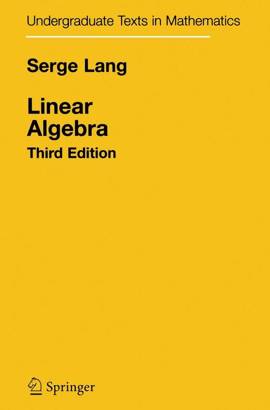 Linear Algebra - cover