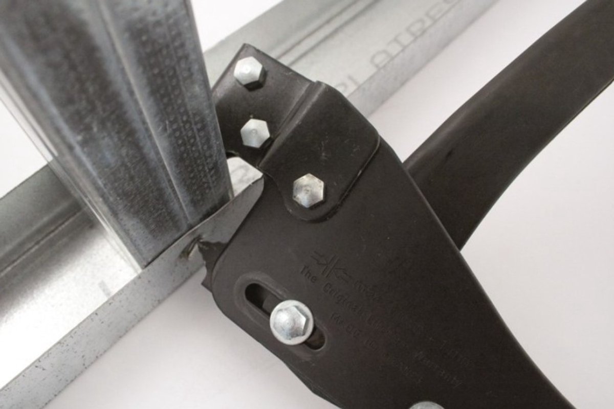 Stahlkaiser Profiel verbindingstang - crimpertang - profiel conector tang Metal stud