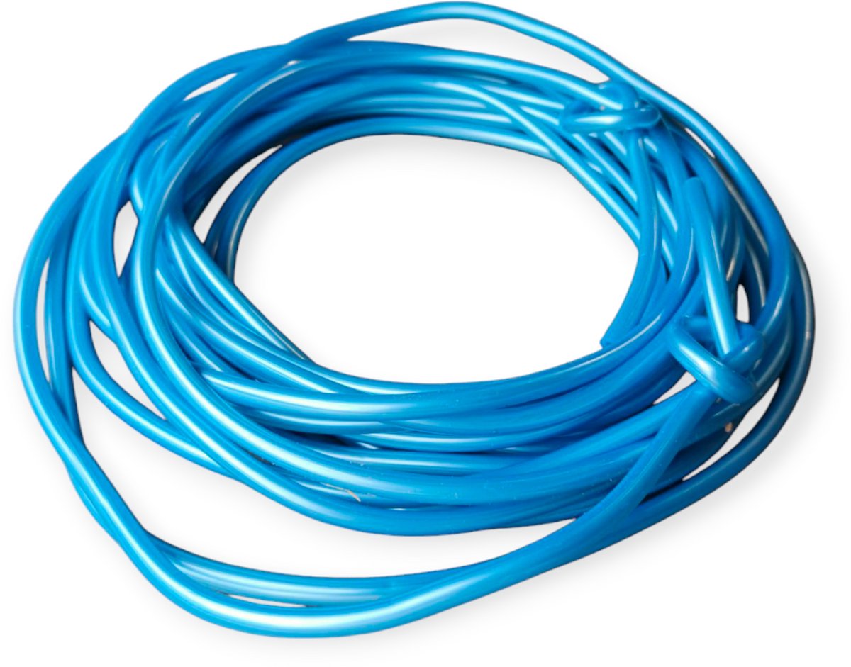 10m Springtouw Kinderen - Lang Springtouw 10 meter - Blauw — afbeelding 4