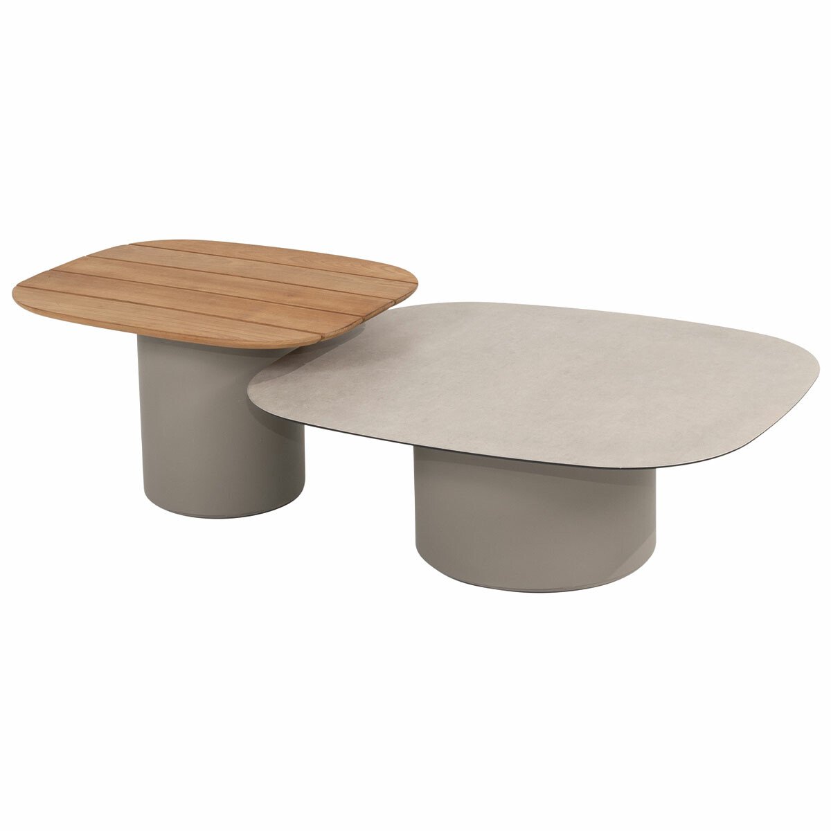 Taste by 4 Seasons Demi tables basses 50x60 cm et 70x80 cm nuage