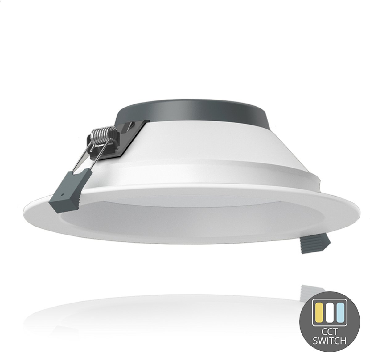 Led Downlight 13 W CCT Switch Ø170 Wit