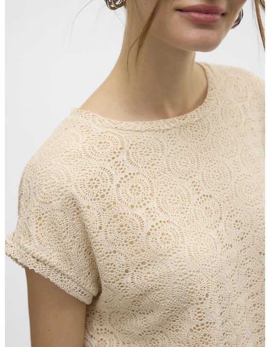VERO MODA Vmmaya SS V Neck Top Jrs SPE: Top Donna Con Scollo A V E Manica Corta, Primavera