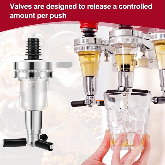Vind muur drank dispenser op - april 2026