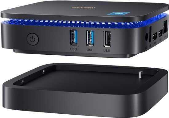 Blackview MP60　ミニPC Intel N150 16GB512GB Blackview MP60 Mini PC - 16GB RAM - 512GB SSD - Windows 11 - 4K HD