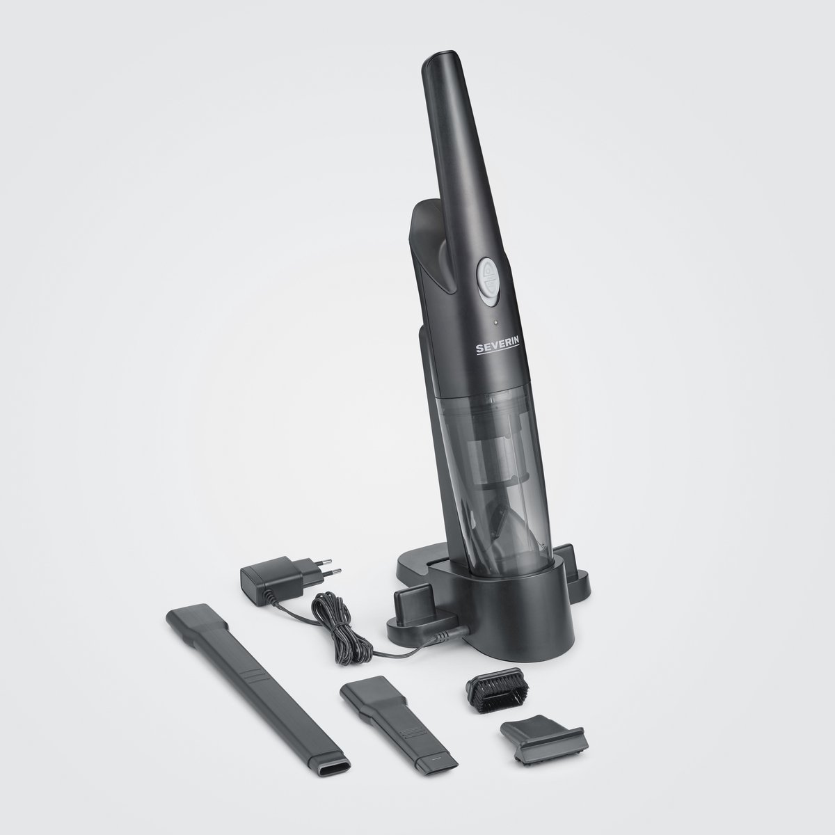 Severin HV 7130 Draadloze Handstofzuiger Zwart 3-in-1 - afbeelding 3