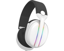 Subsonic Vektra LED Gaming Headset – draadloos tot 40 u batterijduur – RGB‑verlichting & 7.1 surround, voor PS5/Xbox/Switch