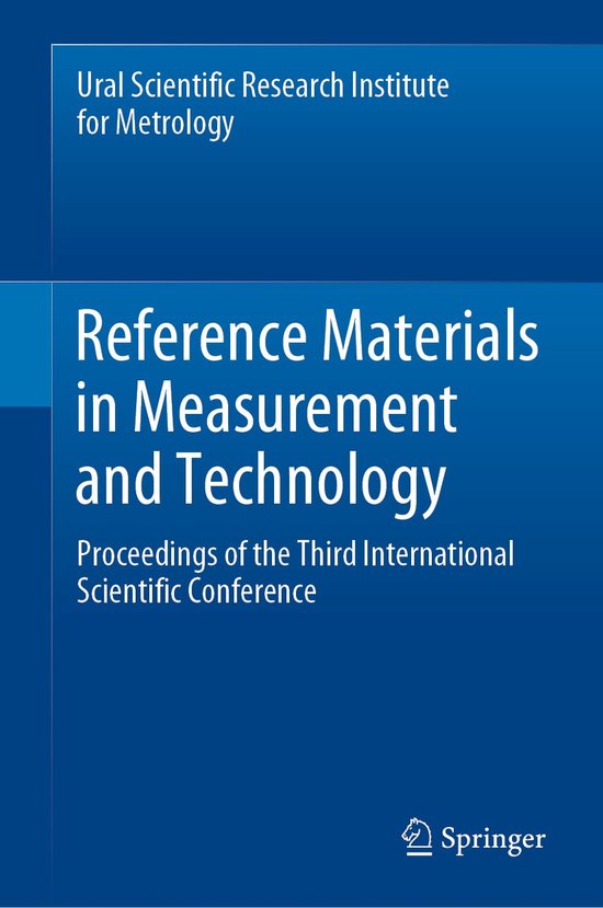 Reference Materials in Measurement and Technology - cover