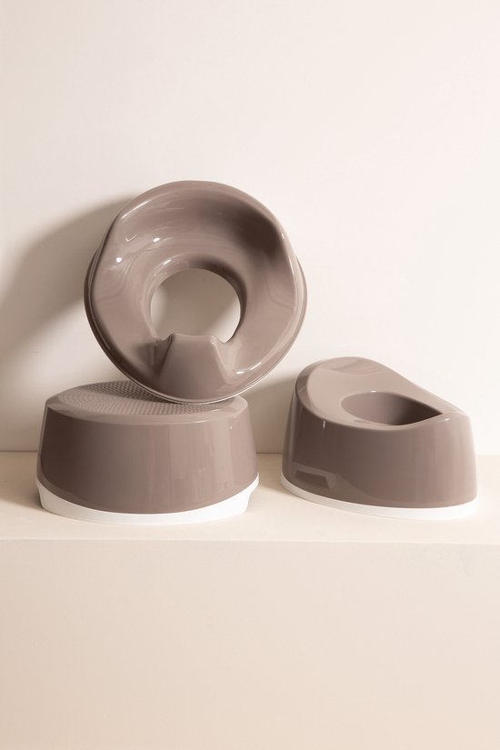Bébé-jou Toiletverkleiner de luxe Chalk Brown — afbeelding 2