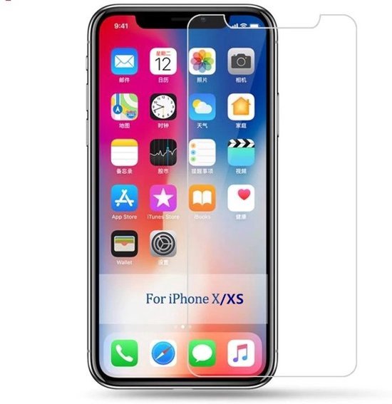 CHPN - Protection d'écran pour iPhone X - iPhone 10 - Protection iPhone - 1 pièce - Protégez votre iPhone contre les rayures