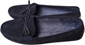 Nivard Loafers Dames - Met Hak - Damesschoenen - Instappers - Marineblauw - Maat 40.5