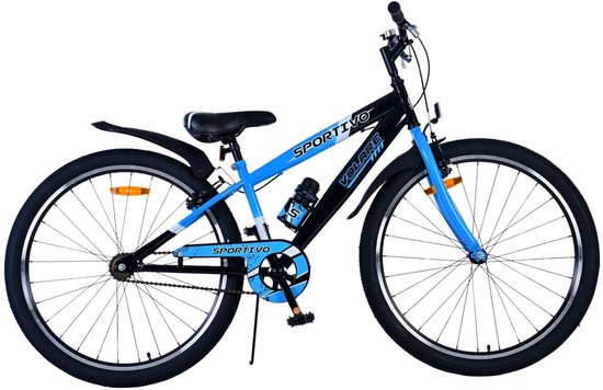 Volare Sportivo Kinderfiets - Jongens - 26 inch - Blauw - Twee Handremmen