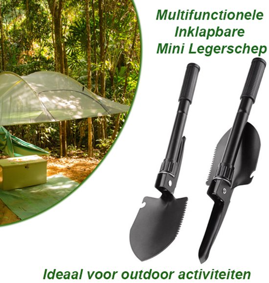 2-Stuks Multifunctionele Inklapbare Mini Legerschep van LifeGoods — afbeelding 5