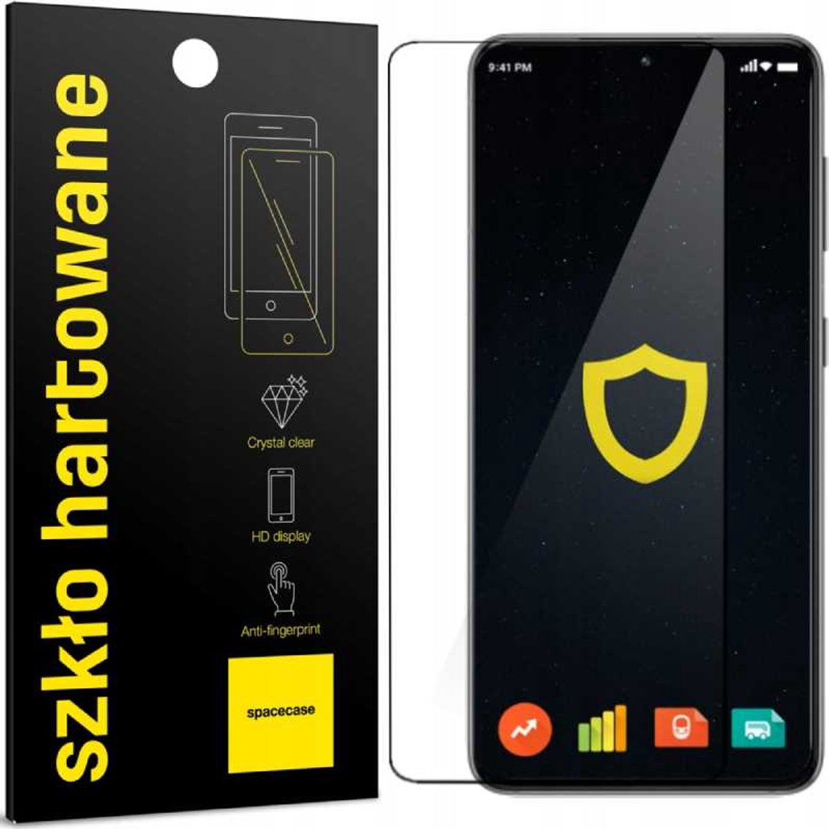 Spacecase 5D Gehard Glas Voor Samsung Galaxy S22 S23 Volledige Cover