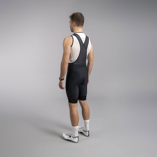 BIORACER Icon - Fietsbroek met Bretellen Zomer - Heren - Zwart - Ademend & Compressief - Maat M — afbeelding 3