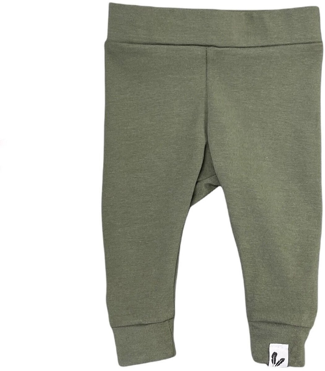 Newborn broekje skinny - Juniper - Groen - maat 56