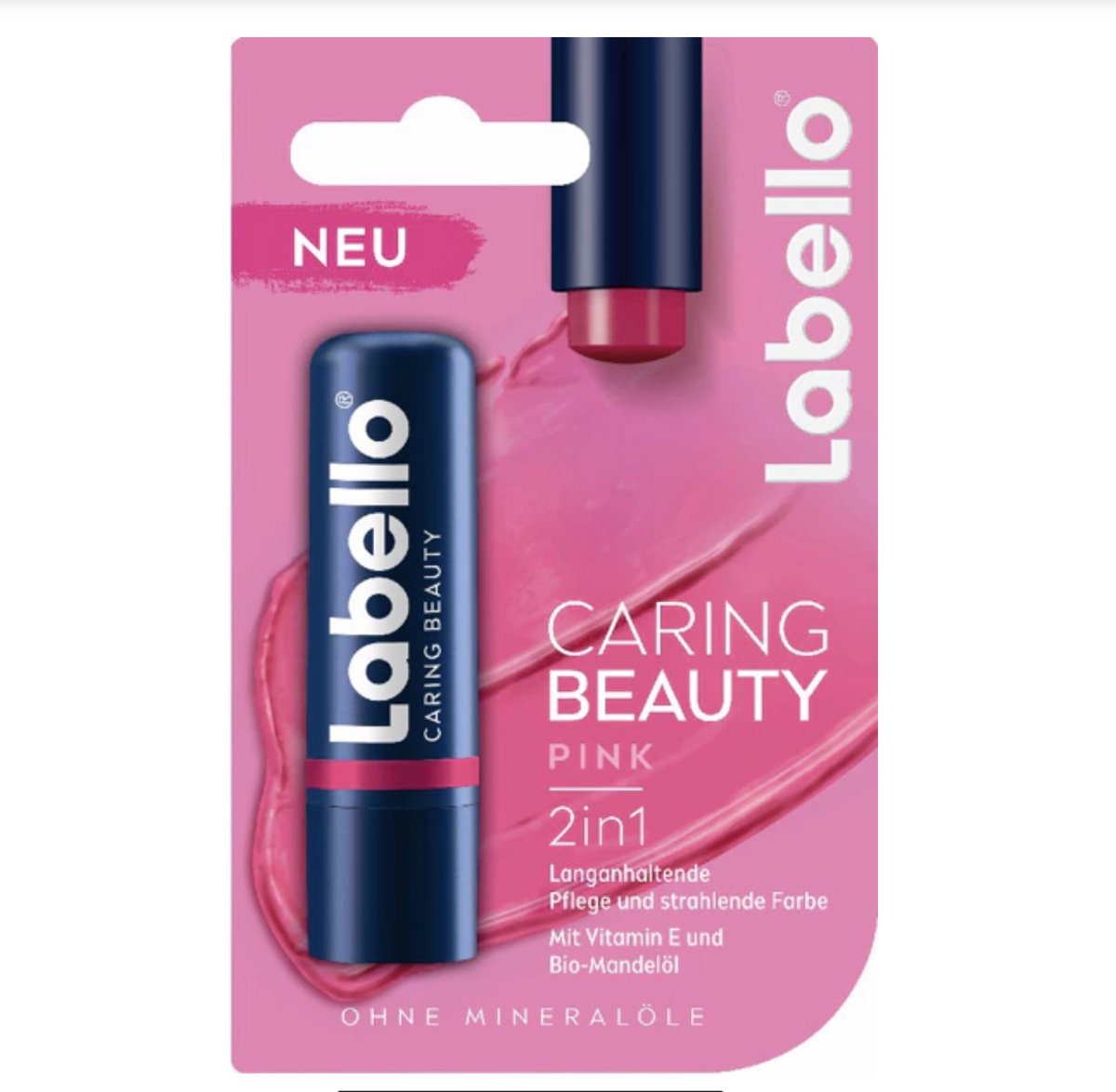 Labello labello verzorgende schoonheid roze 4,8 g