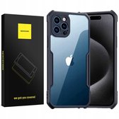 Spacecase Case Cover Voor Iphone 15 Pro Max Zwart Sc Kever