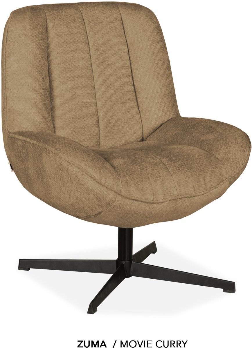 MX-Sofa - Fauteuil Zuma / Kleur: Curry