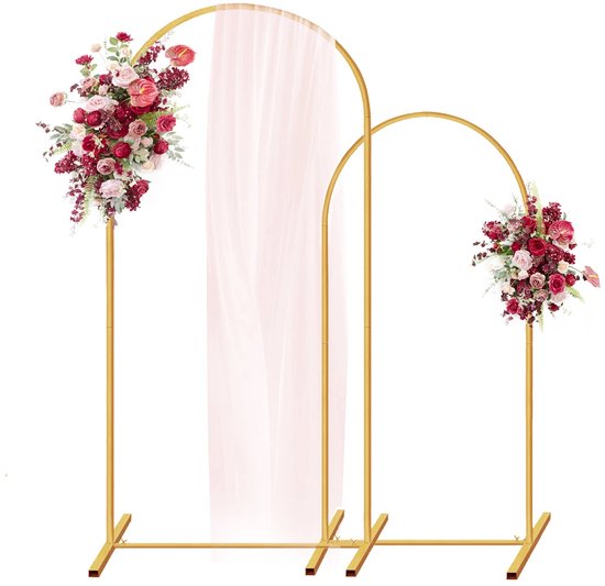 Arche De Mariage - Double Tube - Avec Base - Arche De Jardin - Arche De