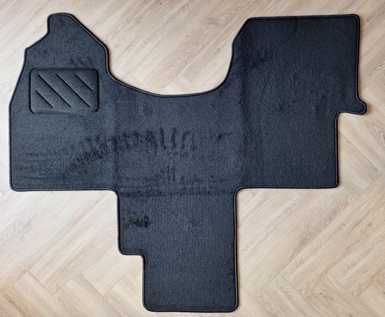 Recambo 3D Rubberen Vloermatten Voor Mercedes Sprinter W907 (vanaf 2018) - Complete Set Voor + Achter - Met Rand En Bevestigingsclips