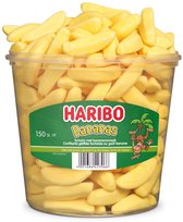 Haribo Bananas - snoep schuim bananensmaak - 150 stuks silo