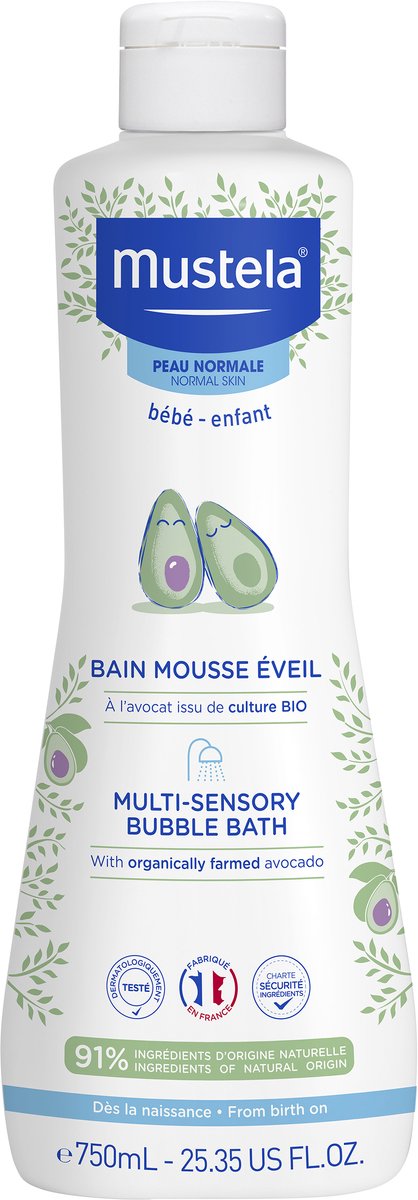 Goedkoopste Bubbelbad Multi Sensory Mustela (750 ml