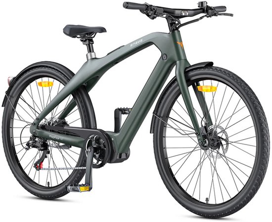 ENGWE MapFour N1 Pro Elektrische Fiets – E-bike – Hoge Instap – 28 Inch - 250W Motor - 100 km Actieradius - Hydraulische Schijfremmen - Groen