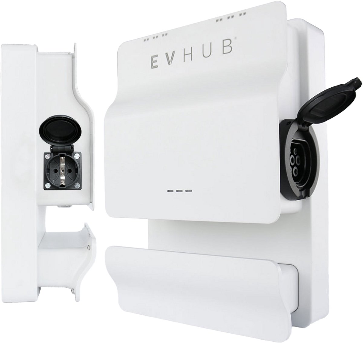 EVHUB Mennekes Wandlader 16A - Snel en Wit
