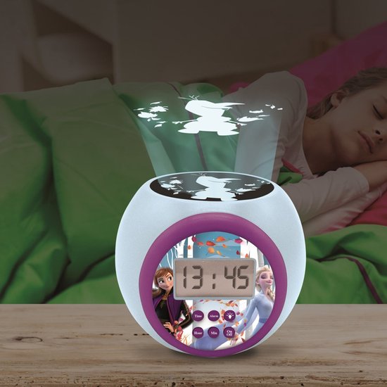 Frozen Disney Projector wekker met timer van frozen — afbeelding 2