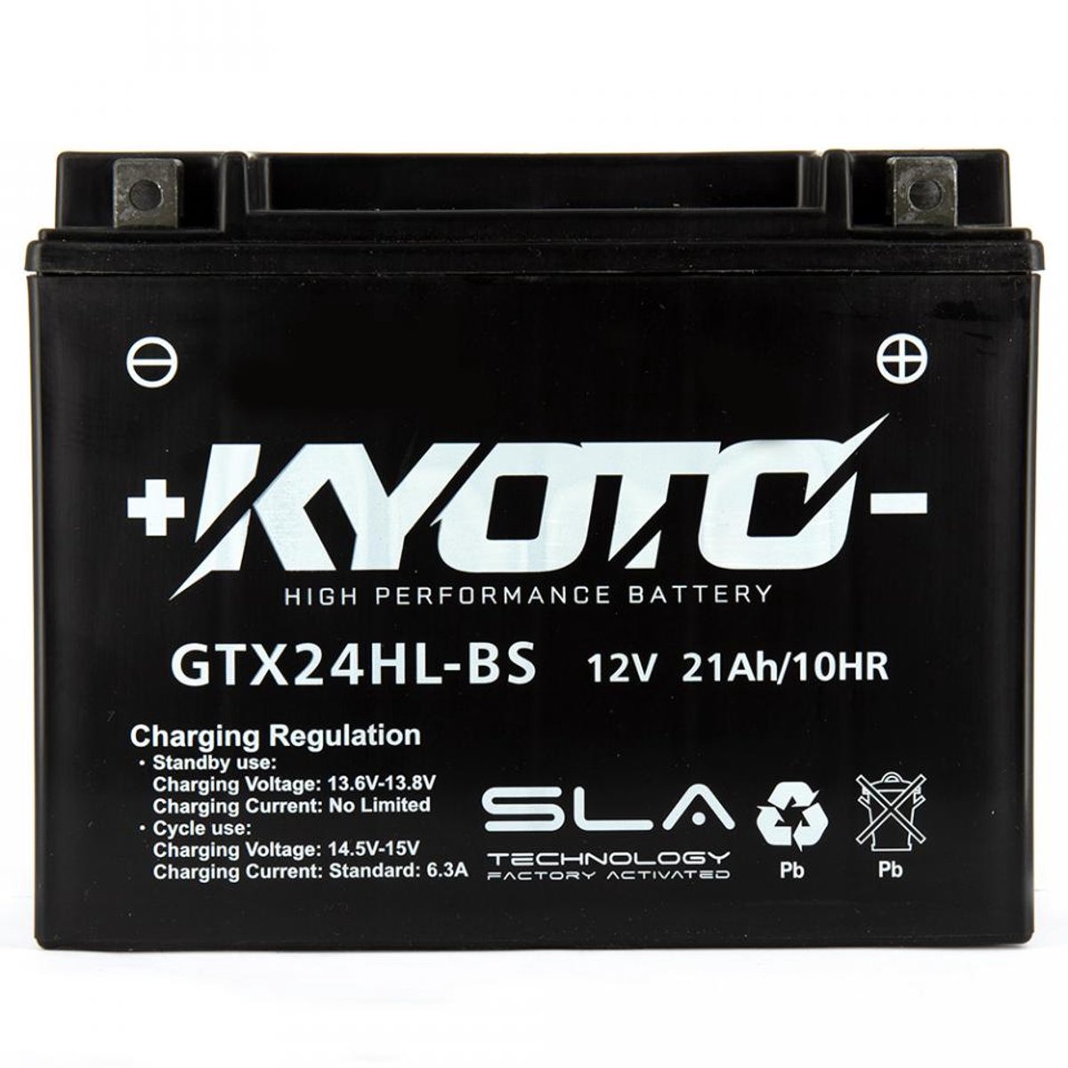 SLA-accu van Kyoto voor Can-Am 990 Spyder S (2008-2012), model YTX24HL-BS / 12 V, 21 Ah, nieuw