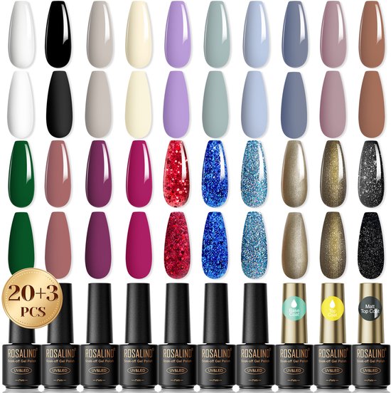 NAXSIR Nagellak Set met 23 Flesjes