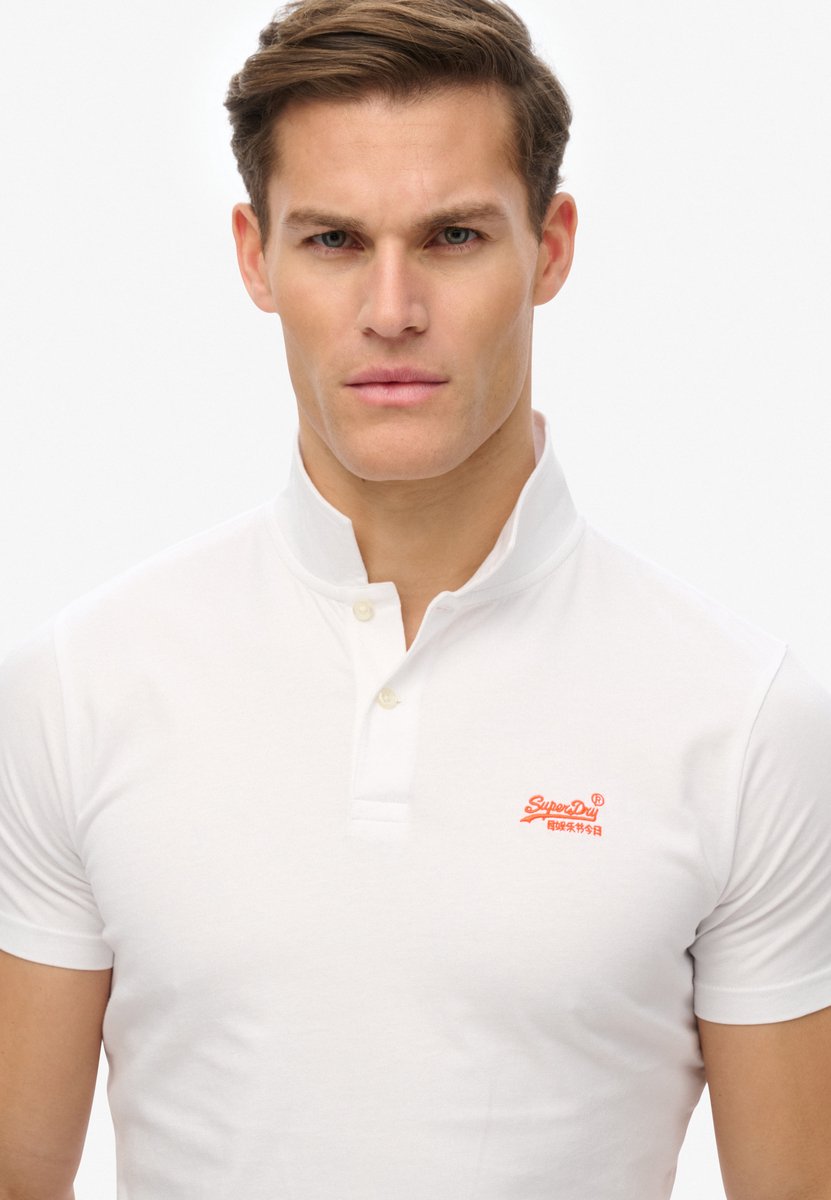 Superdry Essential Logo Neon Korte Mouw Poloshirt 3XL Man Optic