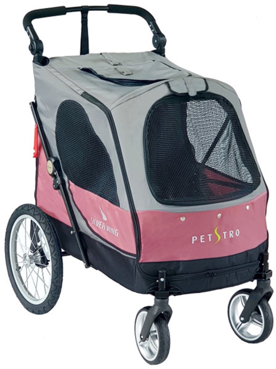 Hondenbuggy Petstro XL tot 55 kg Roze