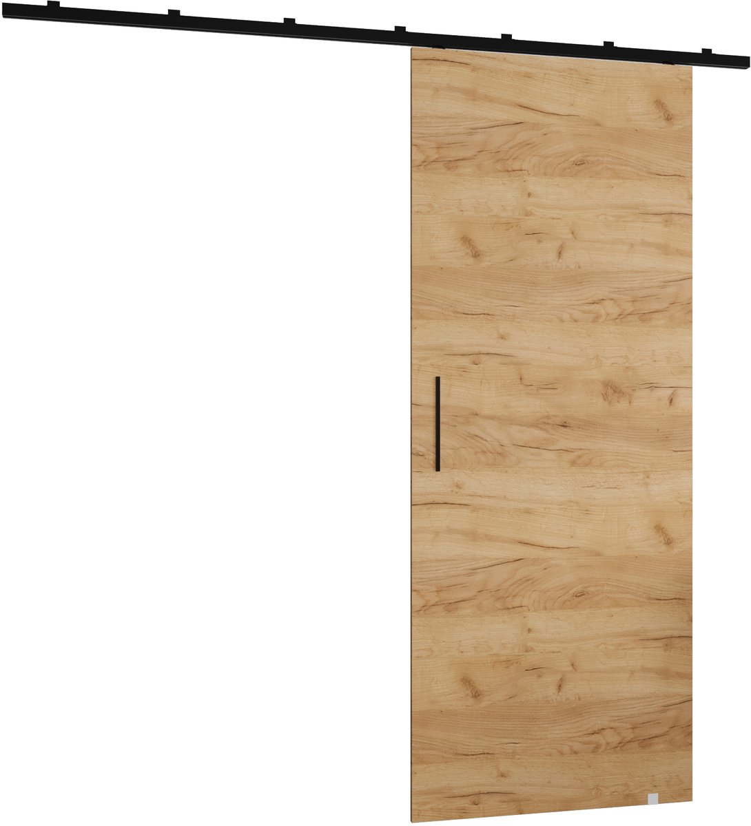 Schuifdeursysteem met rail - Loftdeur met wandmontage - 90x204cm - AVANTI I - Craft met Soft-Close