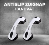 Premium Badkamer En Douche Handgreep Met Zuignap - Voor Douche En Toilet - Veiligheidsgreep - Badkamer Accesoires - Handgreep 30 CM