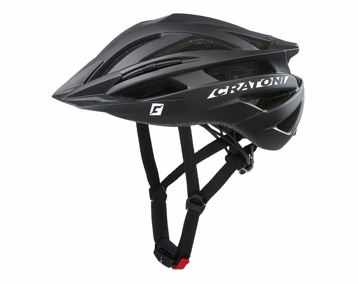 Cratoni Agravic Fietshelm - Maat M/L - (58-61cm) - Zwart