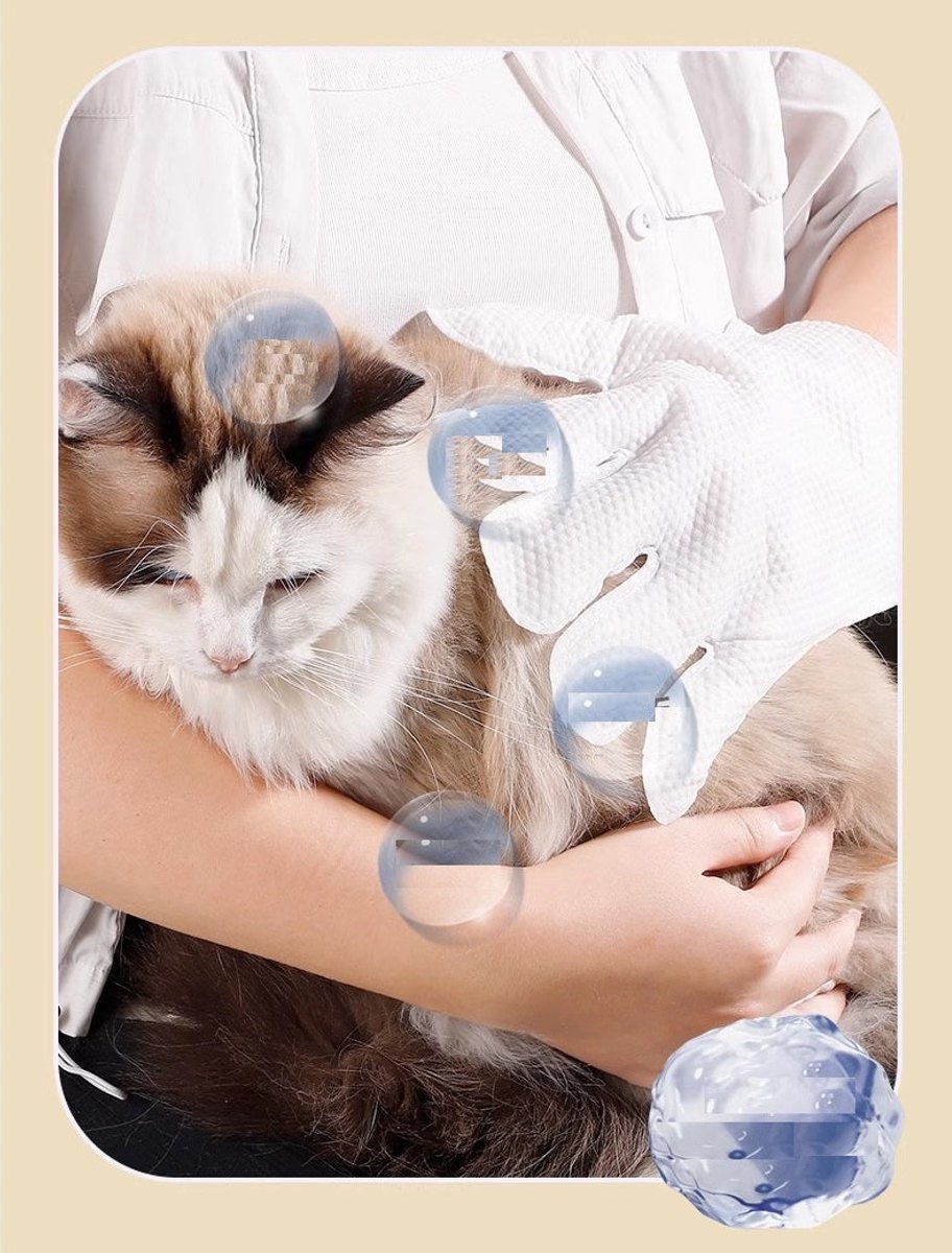Vachtverzorging Handschoen - Smart for Pets