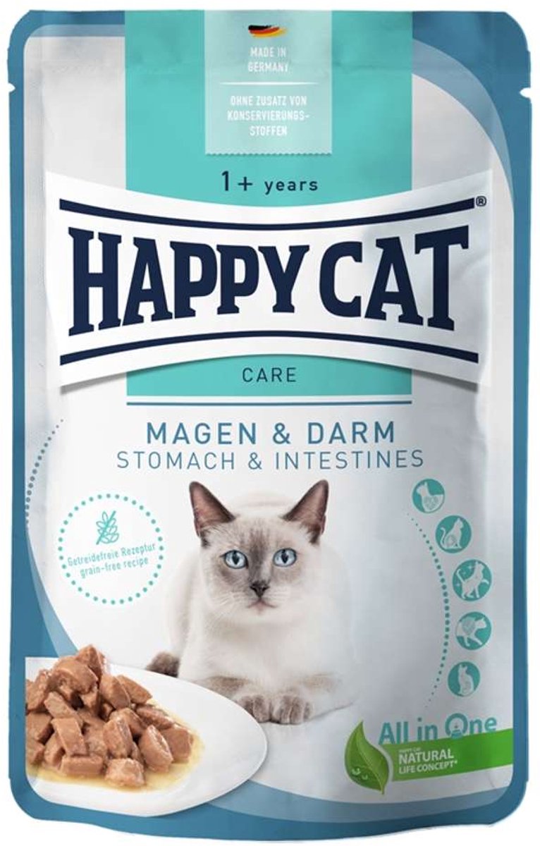 Happy Cat Happy Cat - Verzorgingszakje 20x85g - Maag & Darmen
