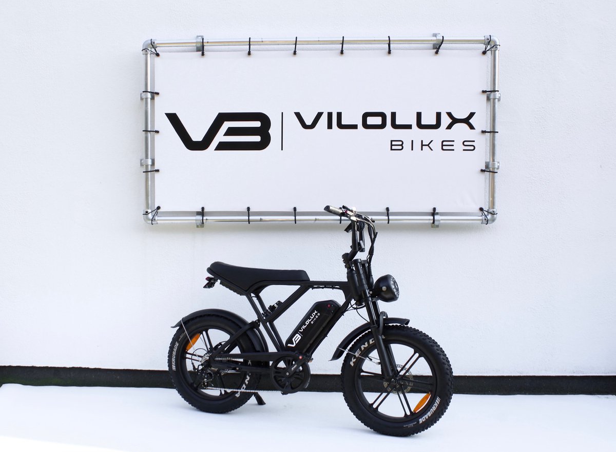 Bol.com Vilolux Fatbike electrisch - Fatbike H9 PRO - ZWART - Legaal - Rijklaar - Niet opvoerbare fatbikes - 2 Jaar garantie - T... aanbieding