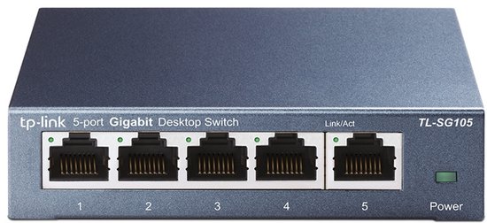 TP-Link TL-SG105 - Netwerk Switch - Unmanaged - 5-Poorten